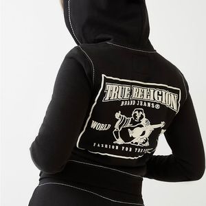 true religion stitch woman’s hoodie